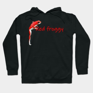 Red froggy Hoodie